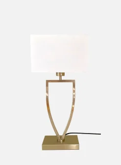 Aluna bordlampe m/skjerm