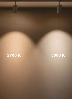 Antidark downlight tiltbar - 2700 kelvin IP44