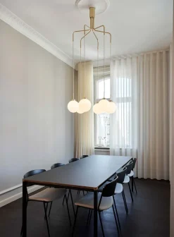 Apiales Cluster 6 taklampe - 6 lys klynge