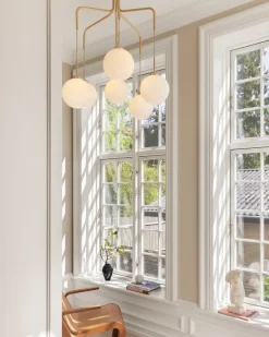 Apiales Cluster 6 taklampe - 6 lys klynge