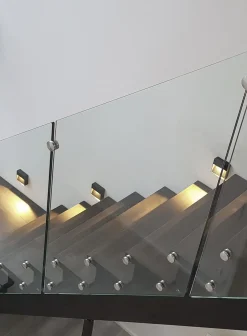 Arca step utelampe for innfelling i veggen