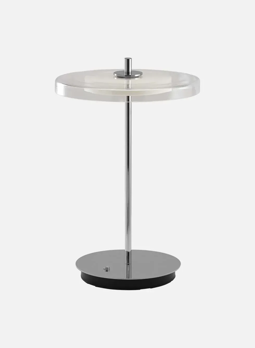 Asteria Move oppladbar bordlampe - glass