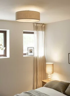 Aura bordlampe - cognacfarget glass
