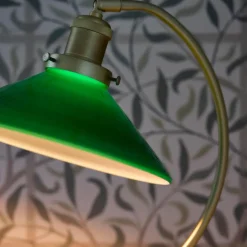 Axel bordlampe med glasskjerm