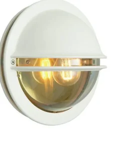 Berlin 610 utelampe for vegg - klart glass