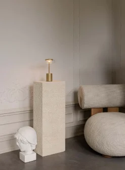 Blossi mini oppladbar bordlampe H26