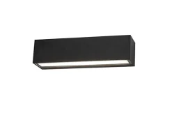 Brick utelampe vegg opp/ned - dimbar