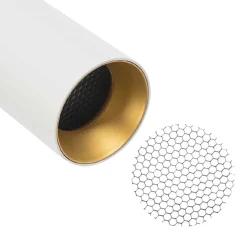 Designline Tube Pro komplett pakke: 1,9 meter skinne m/5 spotter for GU10