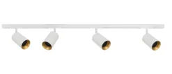 Designline Tube Pro komplett pakke: 1,9 meter skinne m/4 spotter for GU10