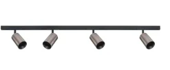 Designline Tube Pro komplett pakke: 1,9 meter skinne m/4 spotter for GU10