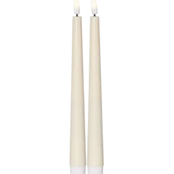 Flamme Candy - batteridrene kronelys i 2-pk