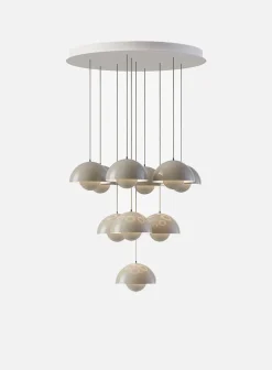 Flowerpot Chandelier VP1 10-lys Ø77
