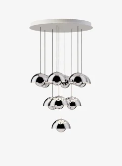 Flowerpot Chandelier VP1 10-lys Ø77