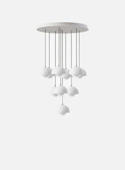 Flowerpot Chandelier VP10 10-lys Ø53