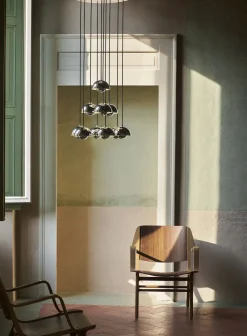 Flowerpot Chandelier VP10 10-lys Ø53