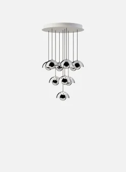 Flowerpot Chandelier VP10 10-lys Ø53