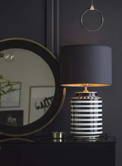Gatsby bordlampe m/skjerm - h63