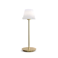 Gil il grande bordlampe - m/glasskjerm - h39,5