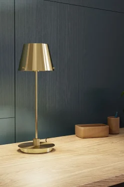 Gil il grande bordlampe - m/metallskjerm - h39,5