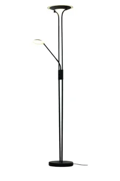 Granada uplight gulvlampe - m/leselampe - dimbar