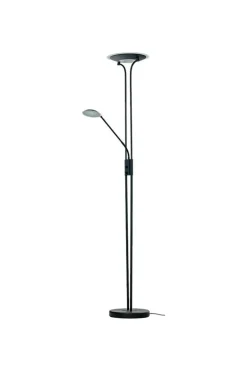 Granada uplight gulvlampe - m/leselampe - dimbar