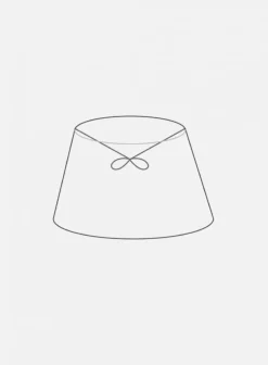 Isa skjerm ø25 oval - lin