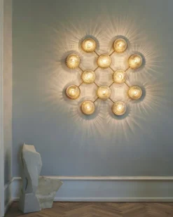Liila 12 taklampe/vegglampe