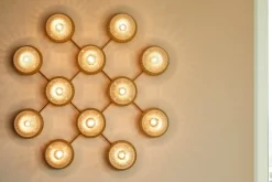Liila 12 taklampe/vegglampe