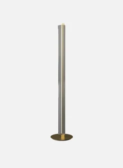 Lirra gulvlampe med rillet glass - H127