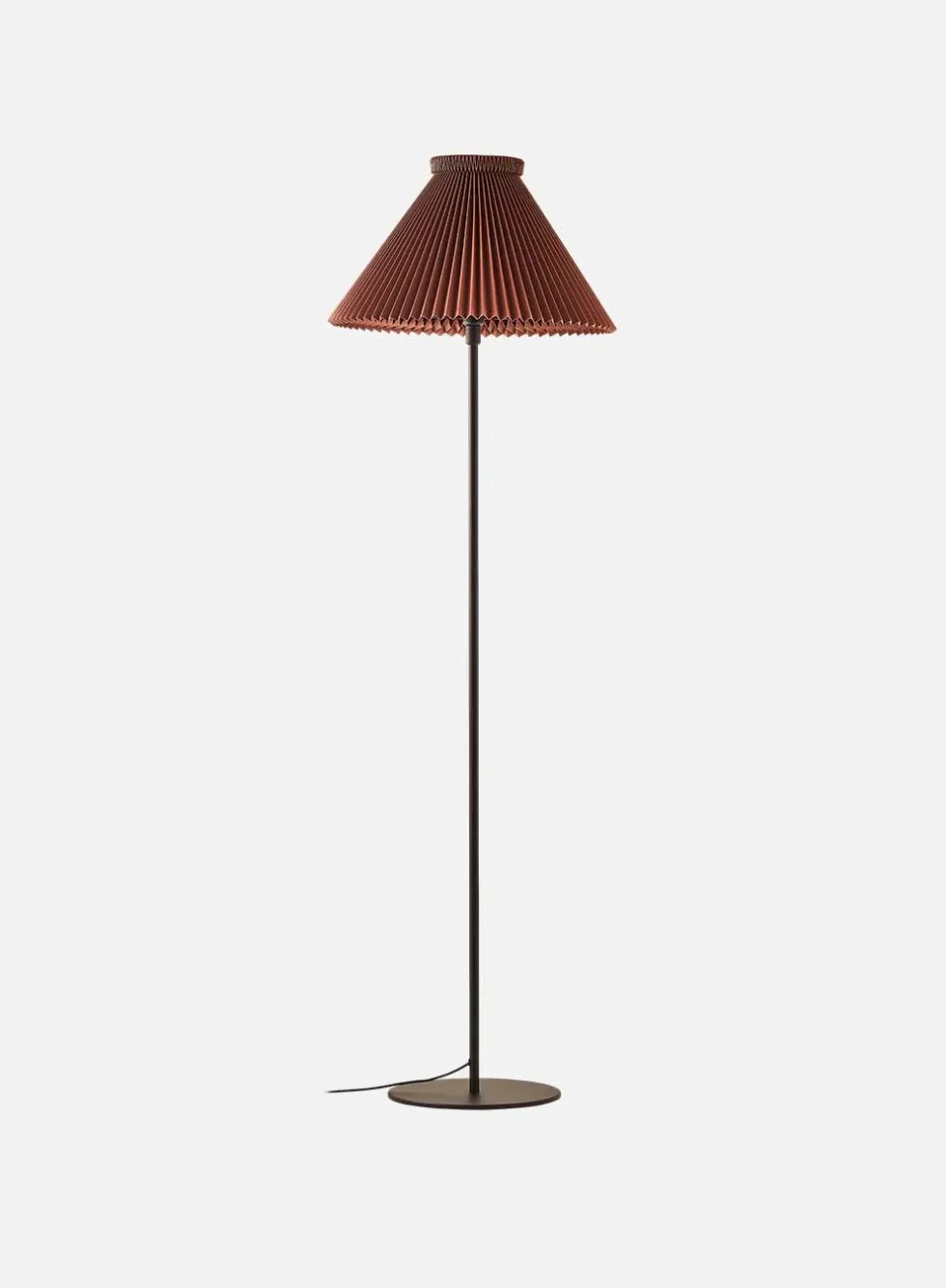 LK334 gulvlampe m/skjerm