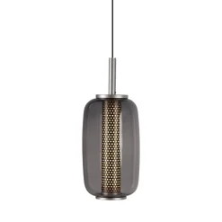 Midnight takpendel i glass med spot - ø13/h31 2700 kelvin - dimbar