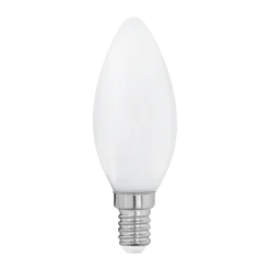 Mignonpære E14 400lm 2700k matt opal - dimbar