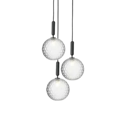 Miira 3 large taklampe - 3 lys klynge