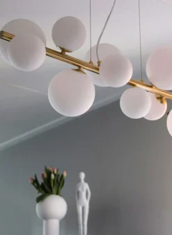 Molekyl langbordslampe - 85cm
