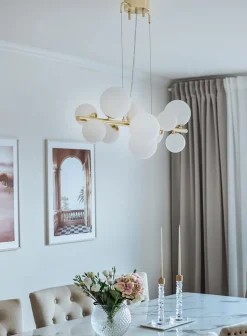 Molekyl langbordslampe - 85cm