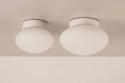 Mush vegglampe - 2700k dimbar opalt glass IP44 - small