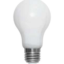 Opalhvit dimbar E27 LED 5W 60mm