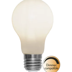 Opalhvit dimbar E27 LED 5W 60mm