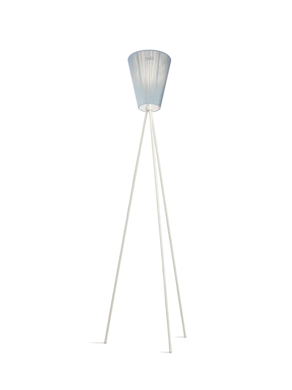 Oslo Wood gulvlampe beige med skjerm