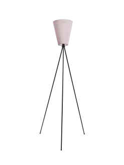 Oslo Wood gulvlampe Jubileums utgave - Muted Pink skjerm