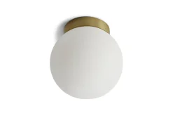 Palla vegglampe opalt glass- ø13,5 IP44 - dim to warm