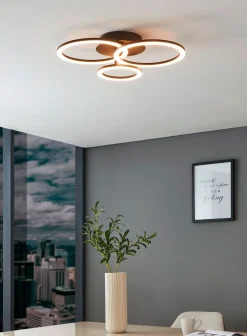 Parrapos-z taklampe 3-lys roterbar