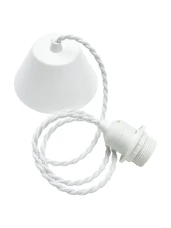 Pendeloppheng med tvunnet ledning - 120cm