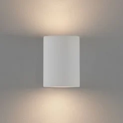 Pero vegglampe opp/ned IP20 G9 - Hvit