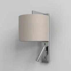 Ravello LED Reader vegglampe rund skjerm