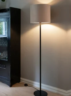 Saga gulvlampe rund