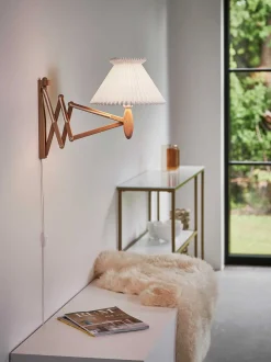 Sax vegglampe m/skjerm 6-17