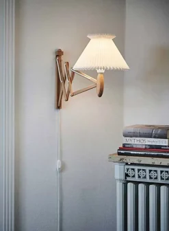 Sax vegglampe m/skjerm 6-17