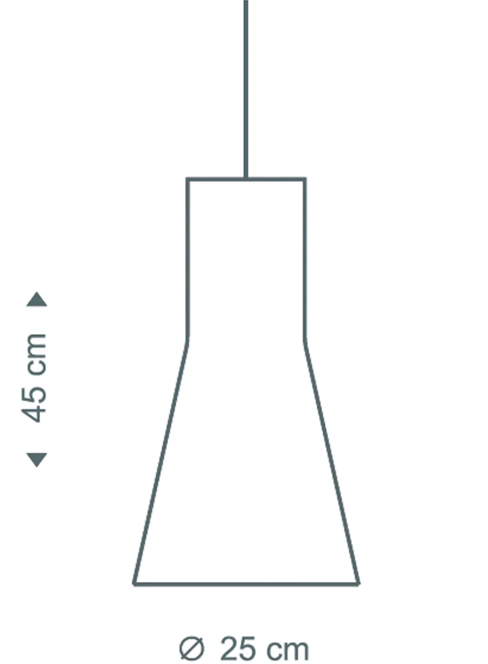 Secto 4201 Small taklampe
