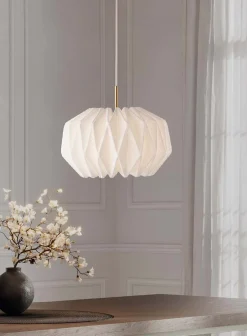 Softly pleated medium Ø42